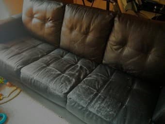 FREE Leather Sofa - Must go this week 1