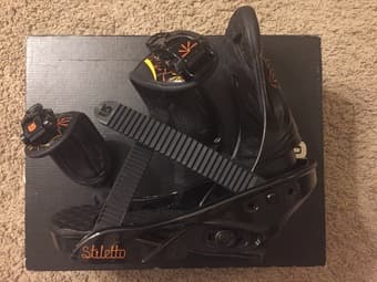 Snowboard Bindings Burton Stiletto $60 2