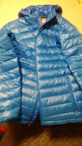 Columbia turbo-down jacket 90$! 1
