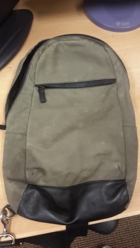Coach backpack.  10 dollar 1