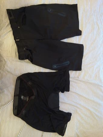 Mountain Biking Shorts, size medium, Like New - $20 1