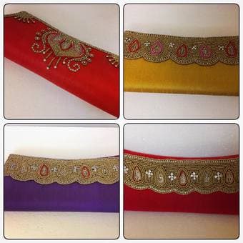 Ethnic handcrafted clutch sell to raise funding for non-profit 1