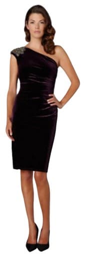 David Meister Velvet Dress--$60 1