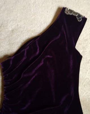 David Meister Velvet Dress--$60 3