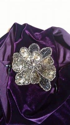 David Meister Velvet Dress--$60 4