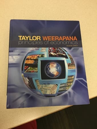 Econ 1 Textbook Taylor Principles of Economics 7e $100 OBO 1