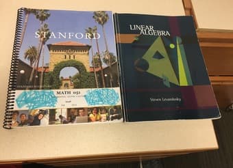 Math 51 Course reader and Levandosky textbook 1