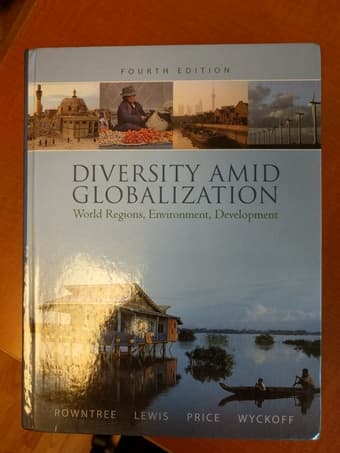 $30 - Diversity Amid Globalization 4th Edition (HISTORY 106 A/B) 1