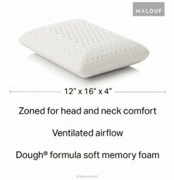 Memory foam travel pillow ($20) 2