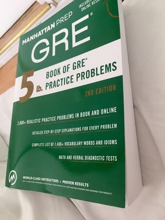 Complete GRE Prep books/Flash Cards- Manhattan Prep and ETS 2
