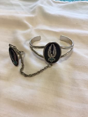 Harley-Davidson Bracelet and Ring $10 1