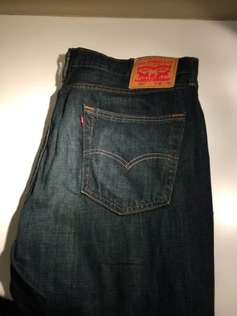 Two New Unworn Levi's Men's 514 36x30 and 36x32 - $25 each 2