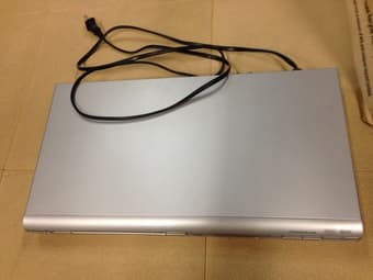 DVD player plus 5 blank DVDs $5 1