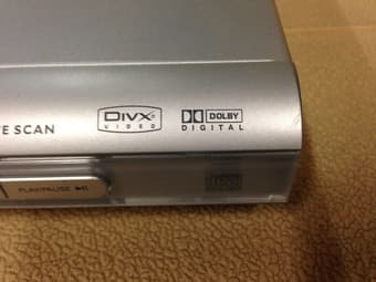 DVD player plus 5 blank DVDs $5 3