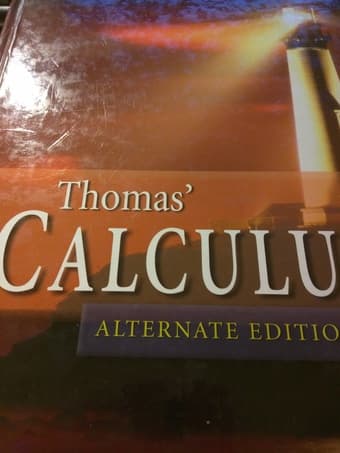 Thomas' Calculus Alternative Version for sale 1