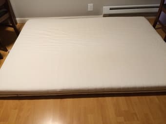 queen size IKEA foam mattress 1