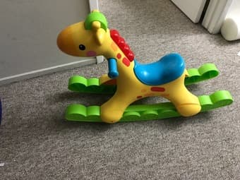 Rocking giraffe 1
