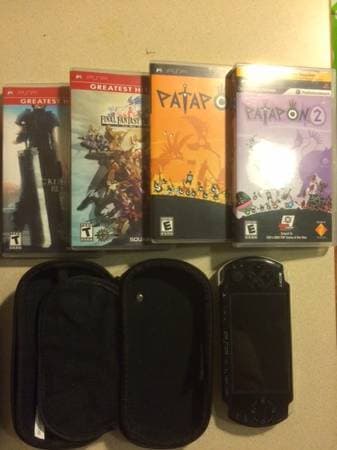 PSP 3000 (excellent condition) + 4 Games - $65 1