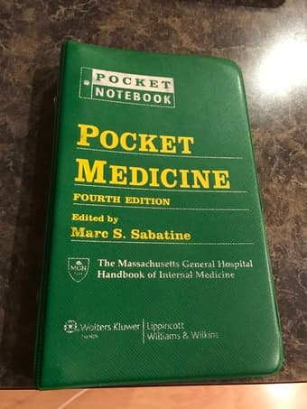 Pocket medicine internal medicine book 1