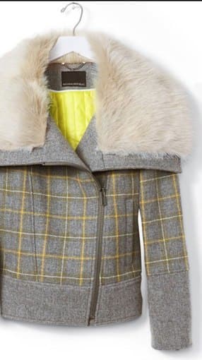 New with Tag, Banana Republic Women's Faux Fur Petit Xs Jacket 2