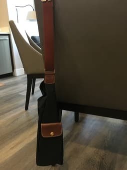 Longchamp Le Pliage Hobo Side Pocket Shoulder Crossbody, Black 1