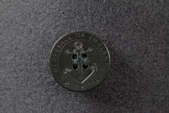 GLOVERALL MENS Reefer SLIM FIT BLACK made in ENGLAND 3