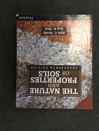 Science of Soils book, Earthsys155/ESS155 1
