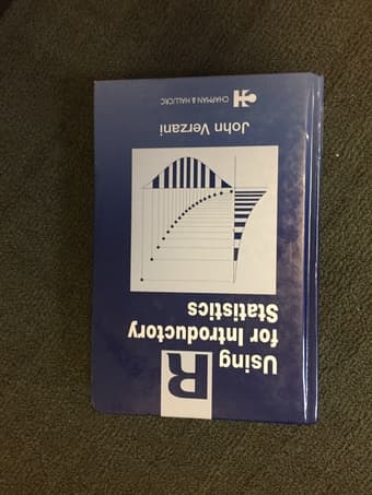 R for Introductory Statistics 1