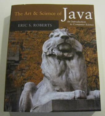 The Art & Science of Java (CS106A Textbook) 1