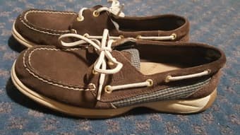 Women's Sperry's-- preppy, 6.5 ($20) 2