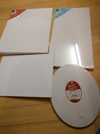 Blank canvases 1