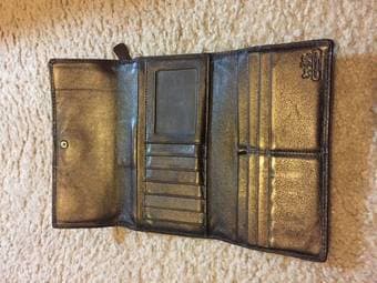 Coach wallet with signature canvas 3