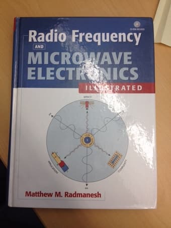 Like New! RF and Microwave Electronics by Matthew M. Radmanesh 1
