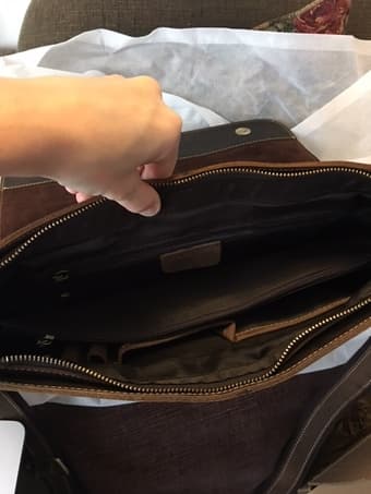 Brand New Leather Briefcase 3