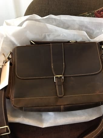 Brand New Leather Briefcase 4