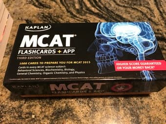 Kaplan MCAT Study Kit 2nd Edition 2015 + Flashcards 2