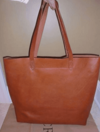 MADEWELL Transport Tote (Used) real leather 1