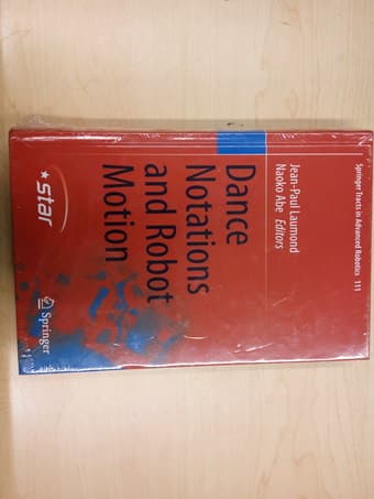 Dance Notations and Robot Motion 1