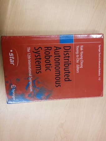 Distributed Autonomous Robotic Systems 1