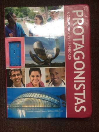 Protagonistas for first year Spanish with Access Code! 1