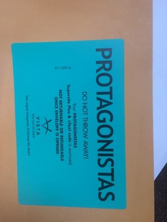 Protagonistas for first year Spanish with Access Code! 2