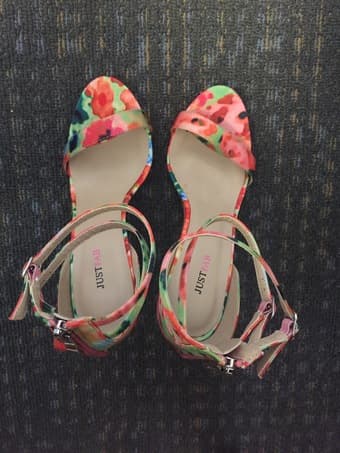 Floral Stilettos NEVER WORN 2