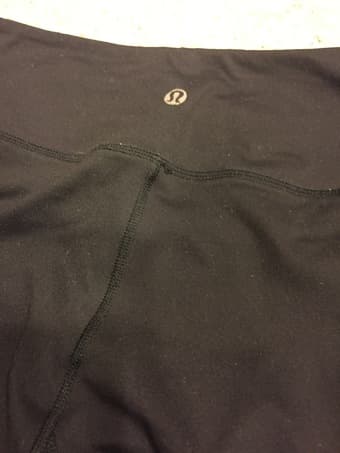 lululemon black wunder under leggings (full length)!! 3