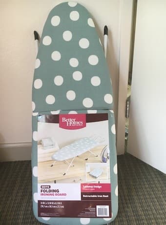 Ironing board for $6 or better price: portable and foldable 1