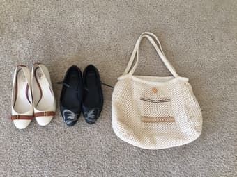 Shoes, handbag, books 3