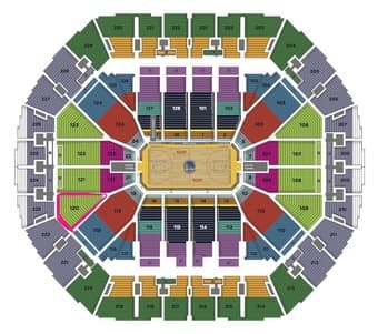 2 warriors vs wizard tickets (4/2, 5pm), $160 1