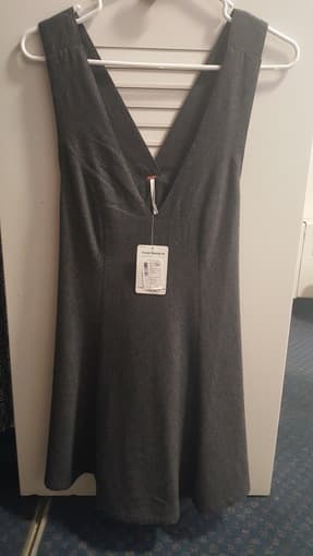 Brand new Free People v-neck Dress (sz 2) $128 - 3