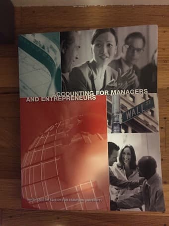 Selling MS&E140/240 Accounting for Managers and Entrepreneurs Textbook 1