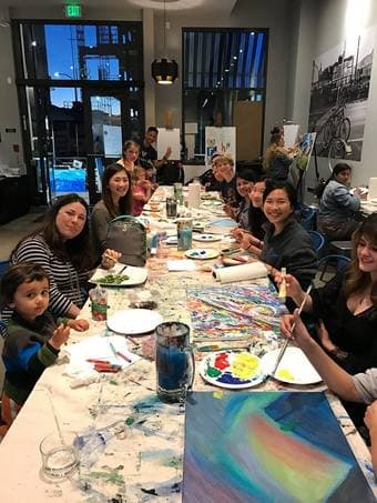 Come Enjoy Painting with the Community in Downtown Redwood City 2