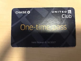 United Club One-time Pass 1